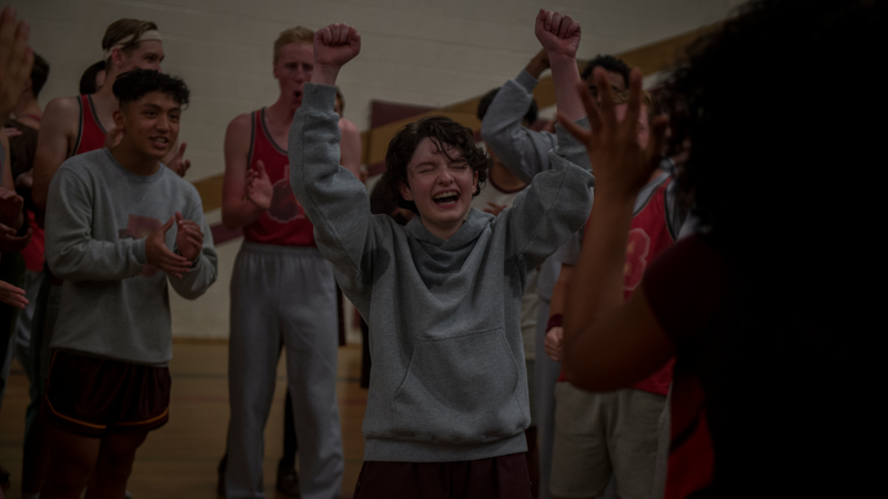 Theo makes the boys basketball team on the first episode of Chilling Adventures of Sabrina Part 2.
